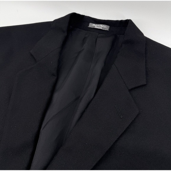 Arnold Brant Other - Arnold Brant Loro Piana Cashmere Cloud Solid Black Three Button Blazer 40L